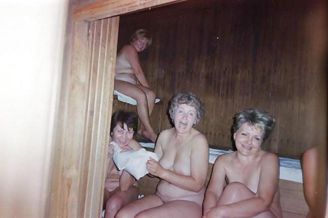 Russians mature womans in the baths! #19421787