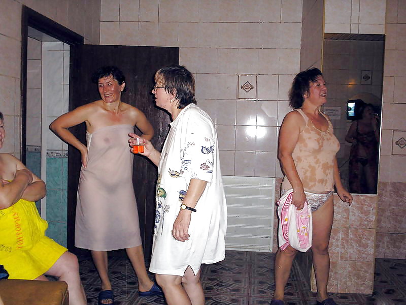 Russians mature womans in the baths! #19421806