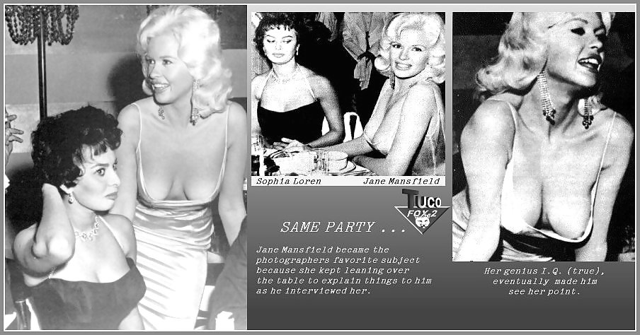 Breitbild-Layouts Jayne Mansfield #17533684