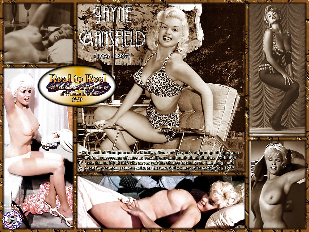 Breitbild-Layouts Jayne Mansfield #17533710