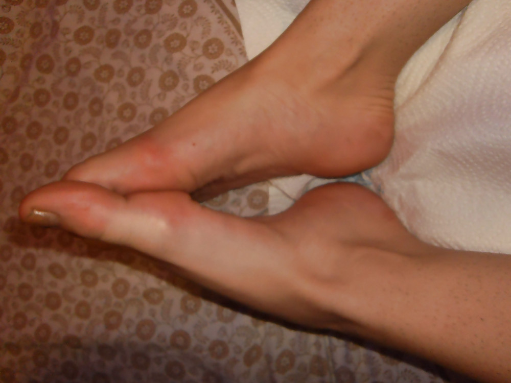 クリスティーナの足 - 足のモデル ソール + 柔軟な足指を広げる
 #16626500