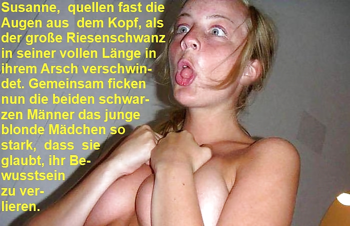 German Captions -Traeume junger weisser Frauen- Teil 1 dt. #7386073