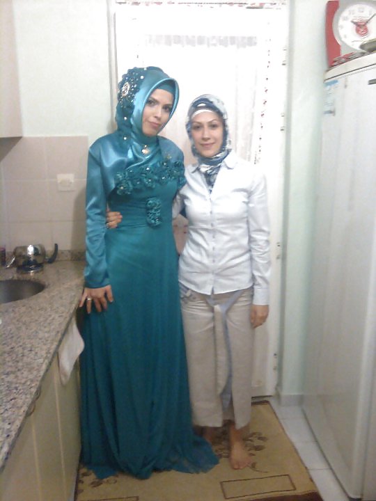 Turkish arab hijab turbanli asian kapali #18161172