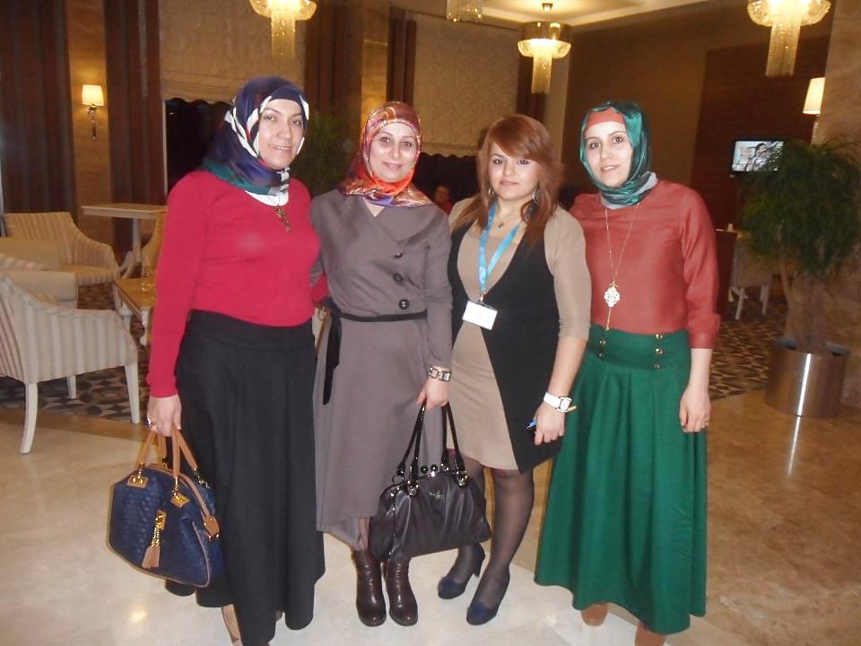 Turkish arab hijab turbanli asian kapali #18161234