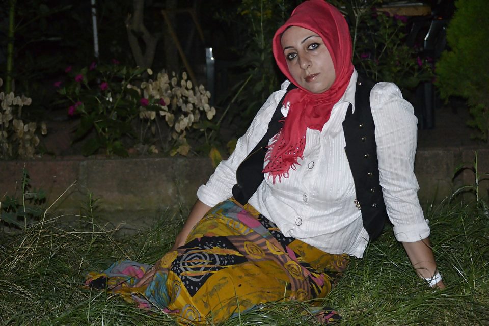 Turkish arab hijab turbanli asian kapali #18161315