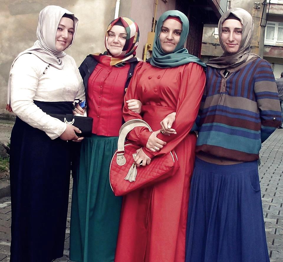Turkish arab hijab turbanli asian kapali #18161388