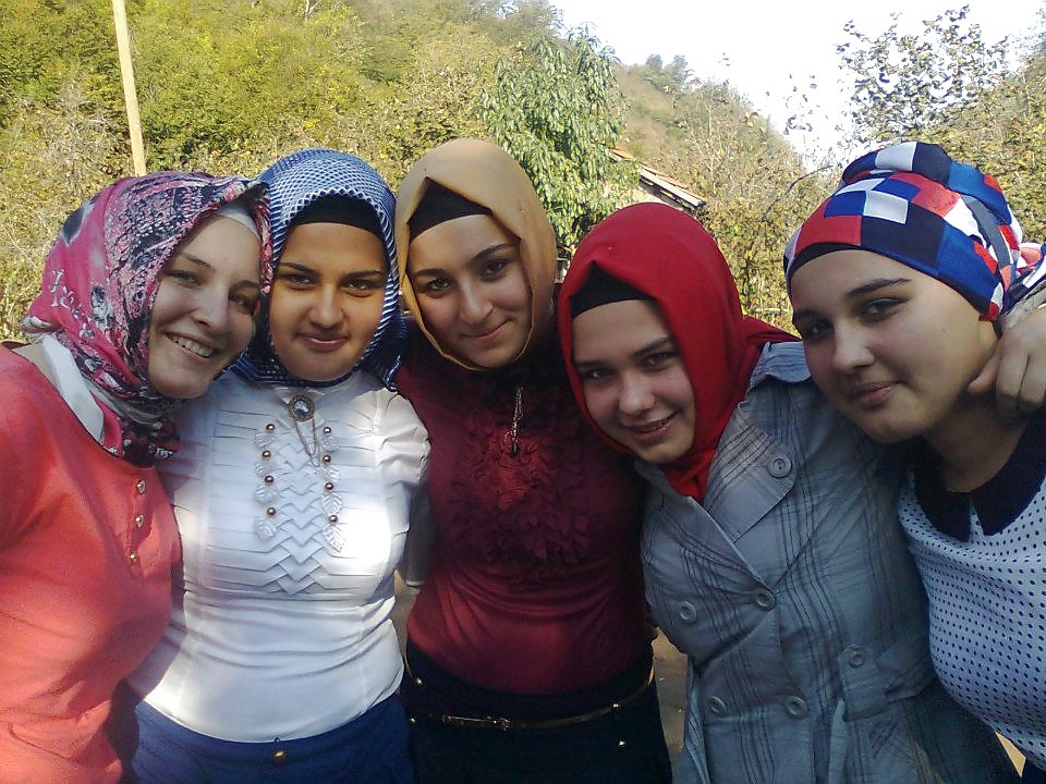 Turkish arab hijab turbanli asian kapali #18161406