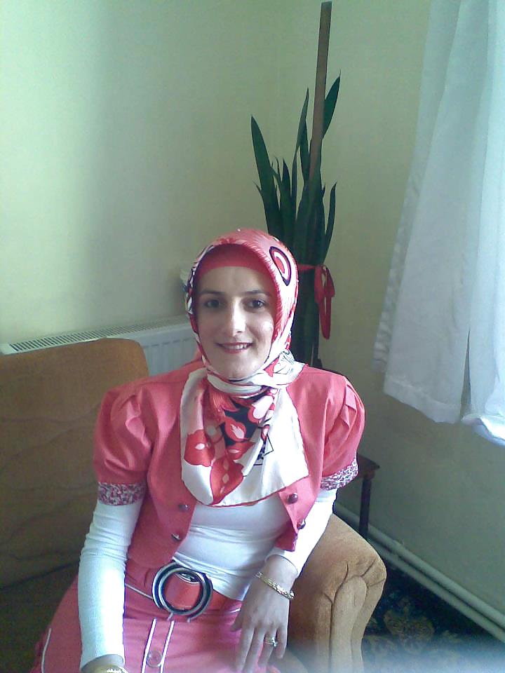 Turkish arab hijab turbanli asian kapali #18161424