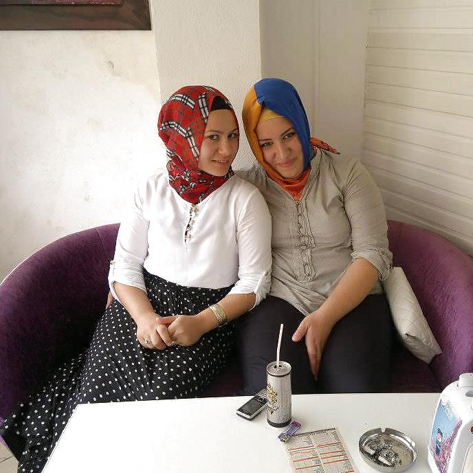 Turkish arab hijab turbanli asian kapali #18161443