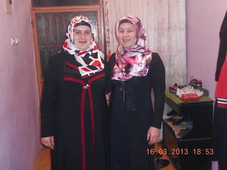 Turkish arab hijab turbanli asian kapali #18161452