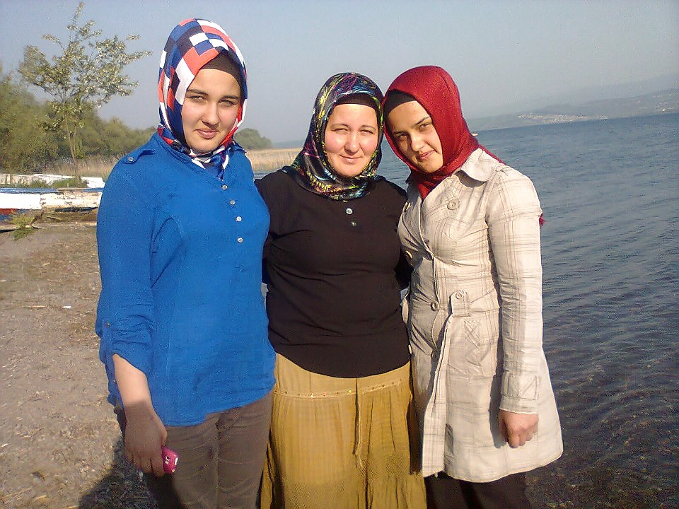 Turkish arab hijab turbanli asian kapali #18161491