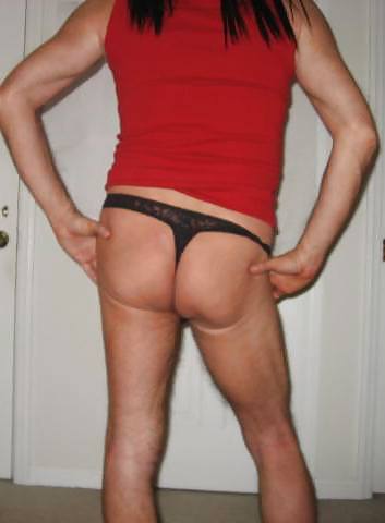 Sissy Loves Her Lace Thong #8630332