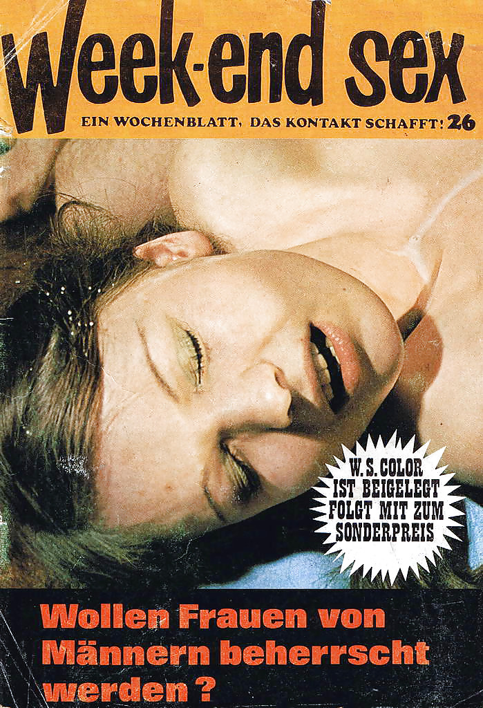 Vintage revistas samlet fin de semana el sexo 26 - 1971 alemán
 #1734062