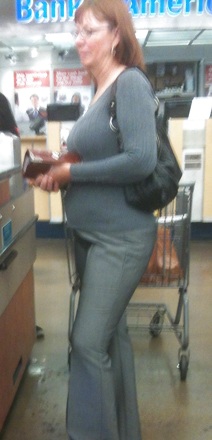 Mature Lady In the Supermarket #6275902