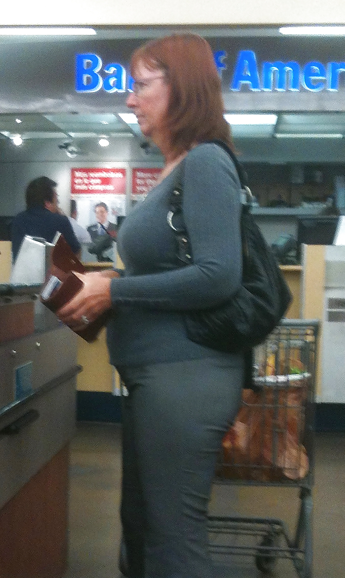 Mature Lady In the Supermarket #6275910