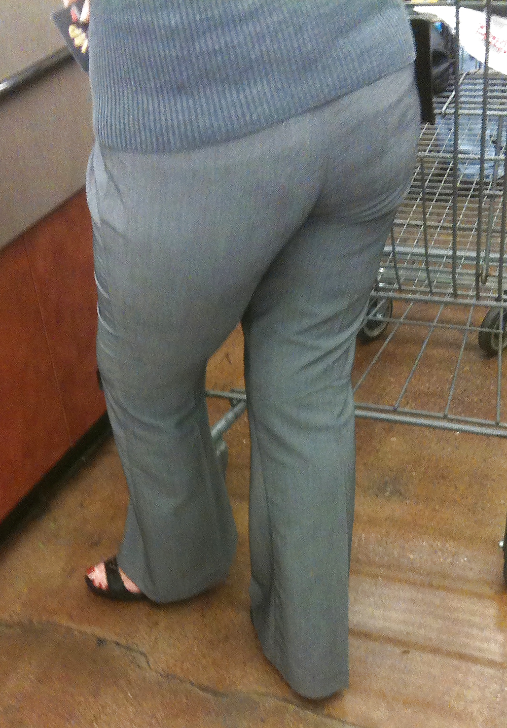 Mature Lady In the Supermarket #6275954