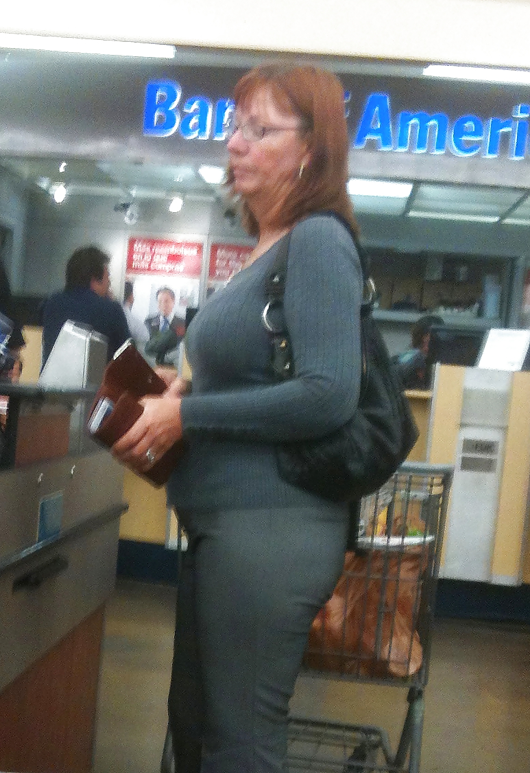 Mature Lady In the Supermarket #6276012