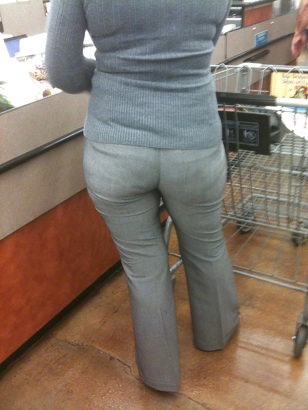 Mature Lady In the Supermarket #6276077