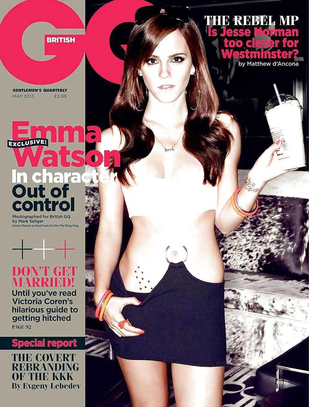 Emma Watson A Grandi Gq 2013 #17786642