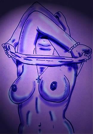 万華鏡のように描かれたエロとポルノのアート12 - 様々なアーティスト
 #10943356
