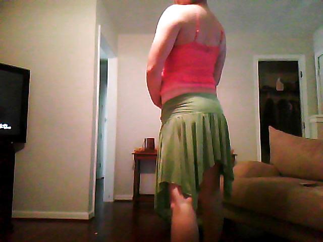 Green skirt #5477551
