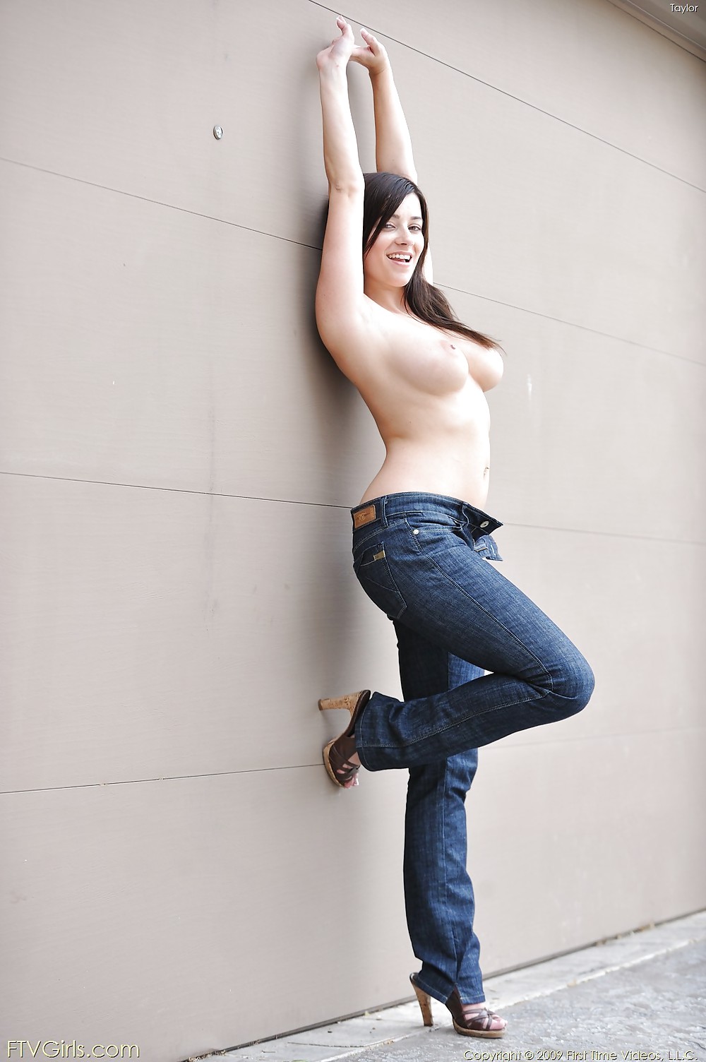 Busty teens in jeans #8942825