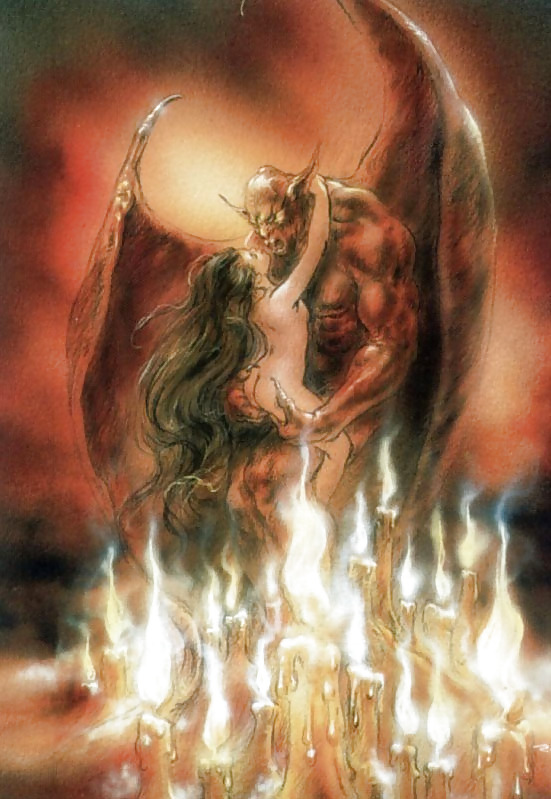 Erotische Phantasie Kunst 4 - Luis Royo (2) #15486983