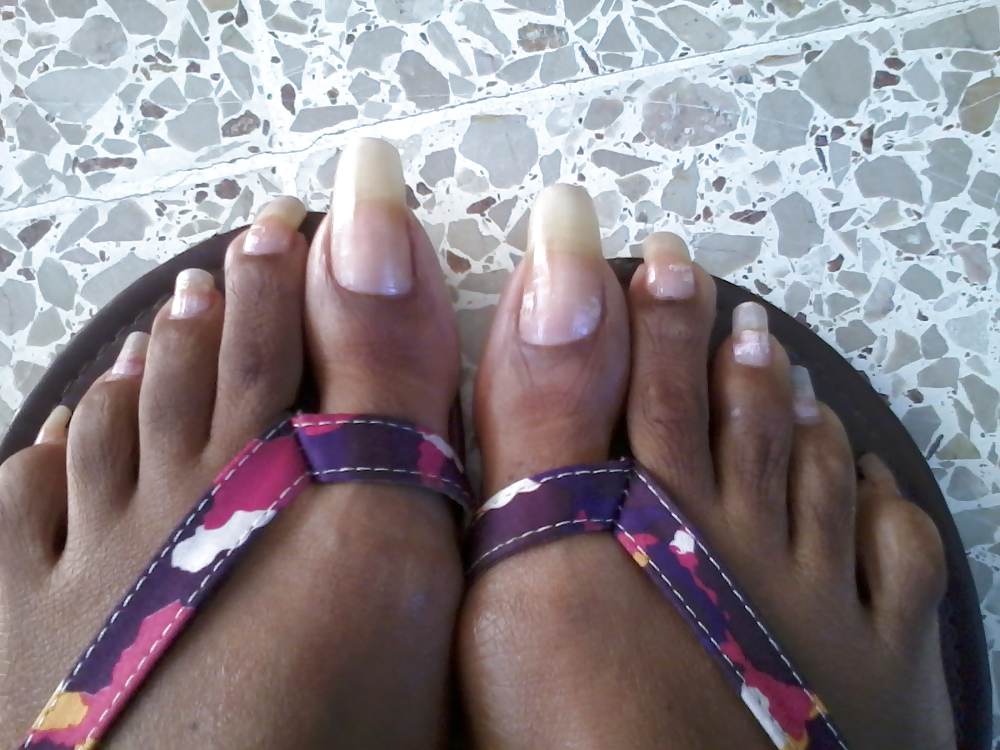 Beautiful long toenails #17114121