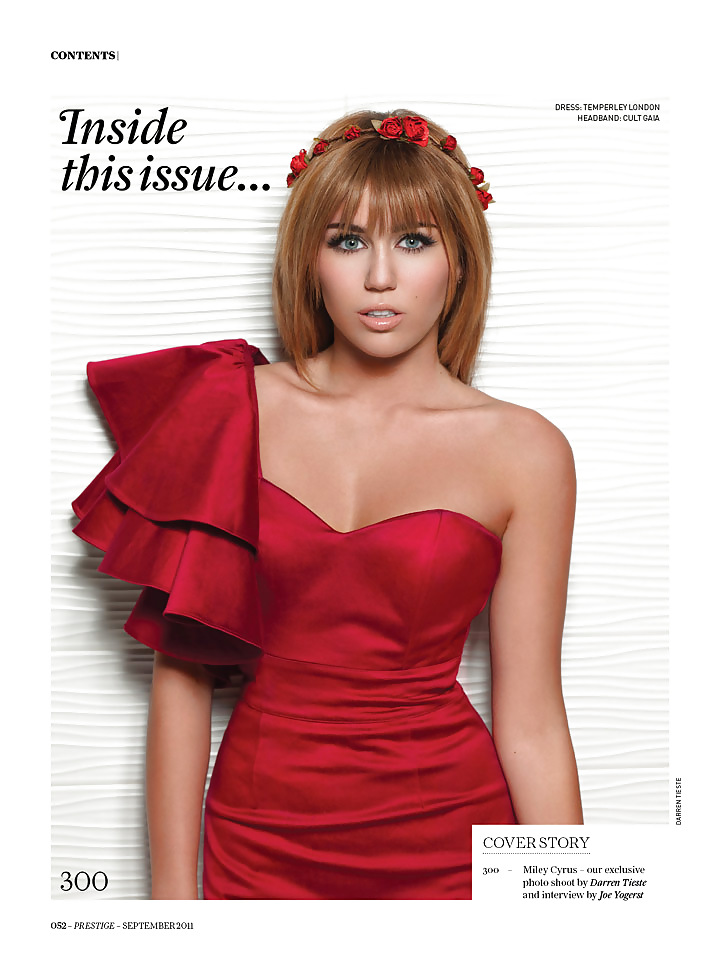 Miley Cyrus (magazine De Prestige) #5453807