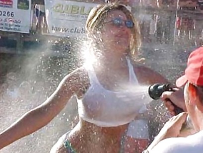 Wet T-shirt contest  #15959635