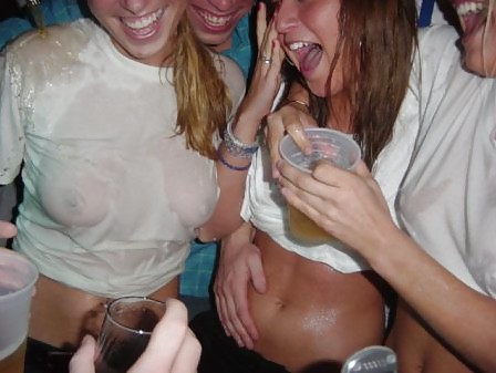 Wet T-shirt contest  #15959665