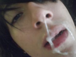 Cum eating