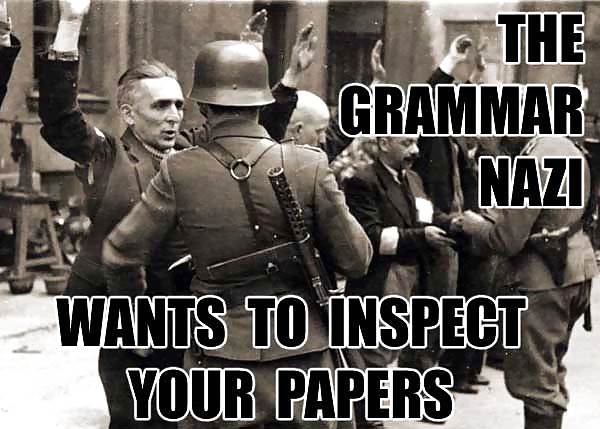Omg Teh Grammmar Police #12407491