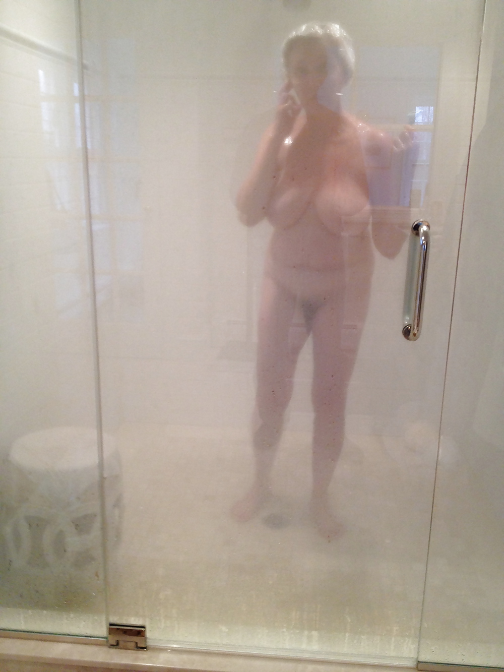 Wife in shower #14897978