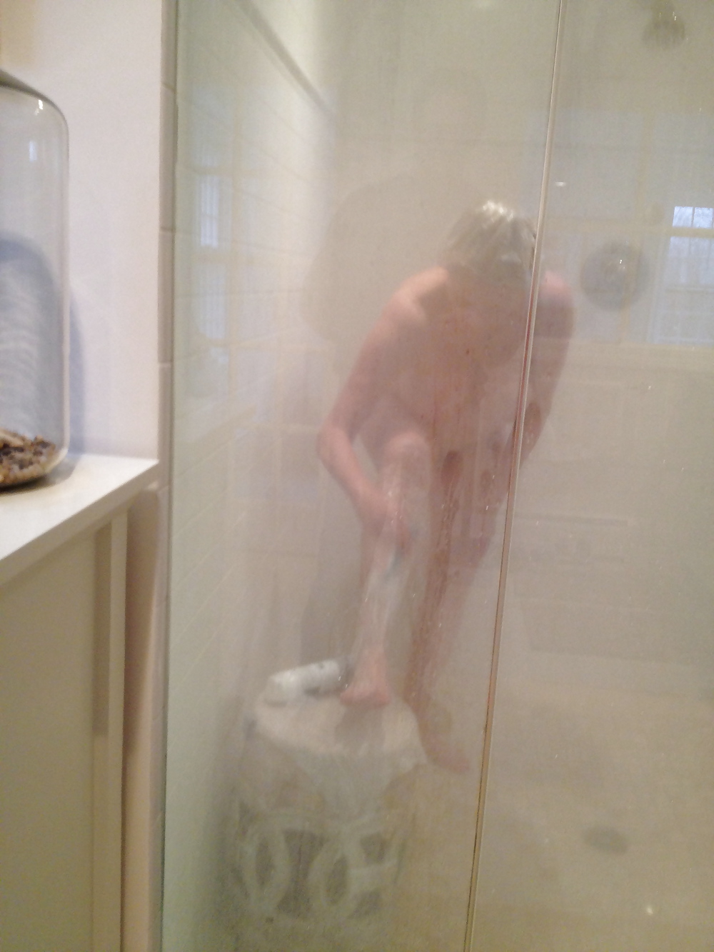 Wife in shower #14898020