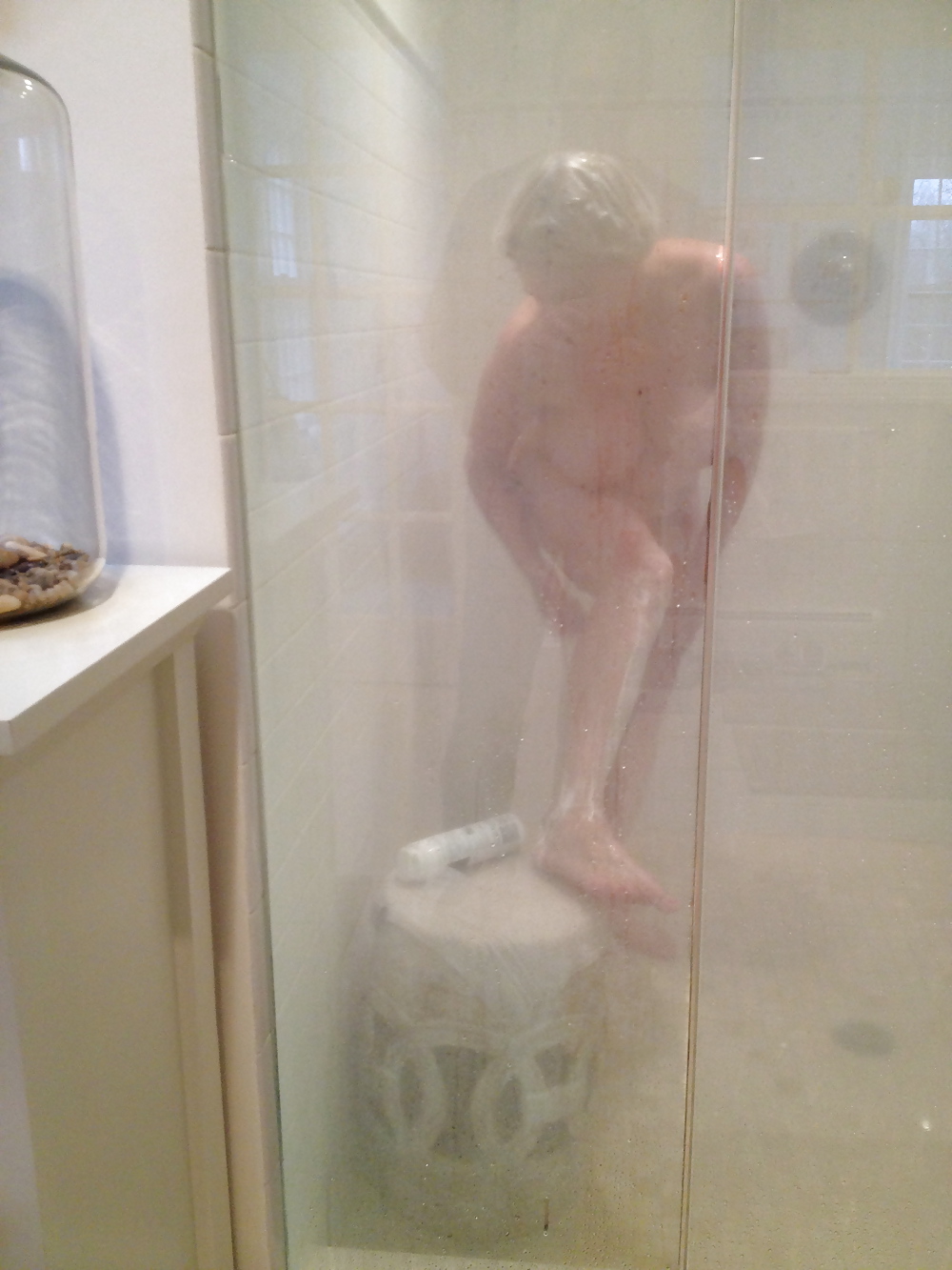 Wife in shower #14898048