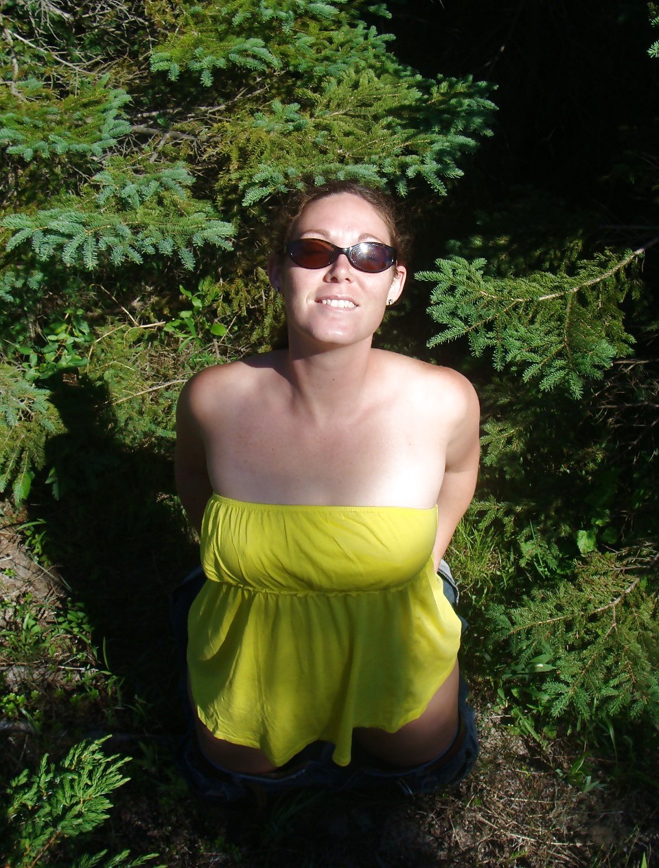 Chubby Milf in the forest #10712012