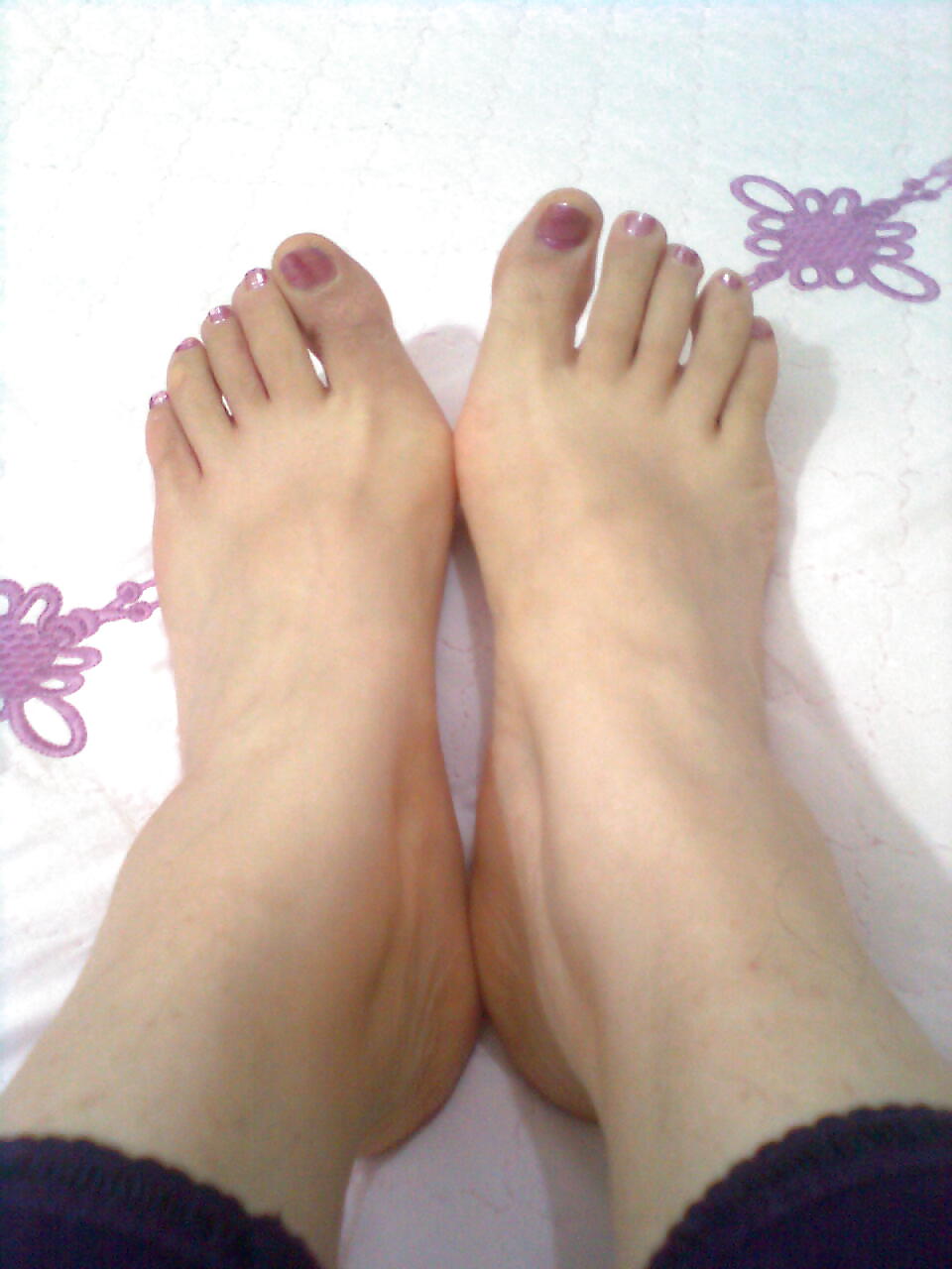 Piedi asiatici e feticismo dei piedi. le suole della mia ragazza cinese!
 #16078766