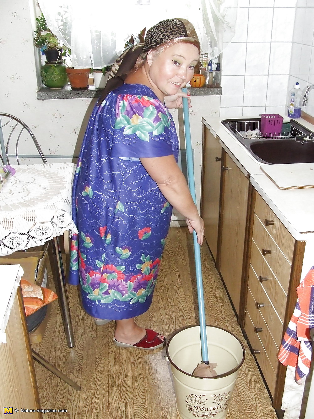 Mature cleaning lady 2 #1151096