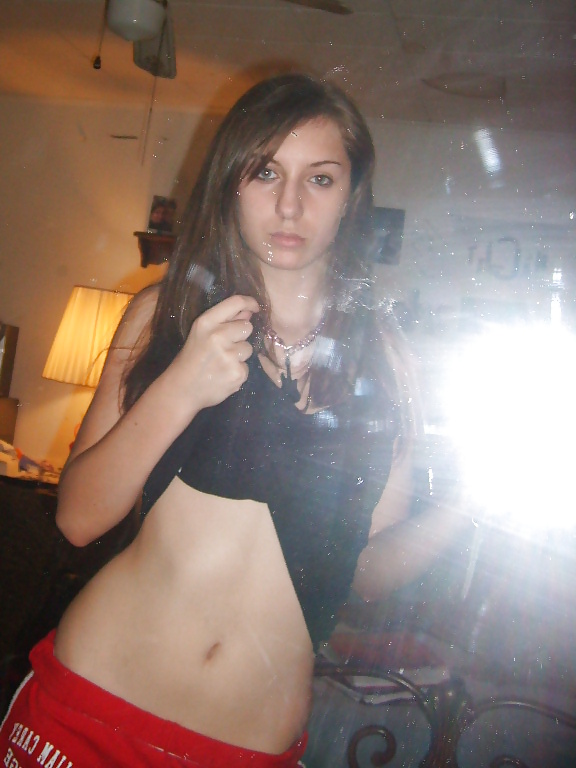 Hot teen in front of camera #11227384
