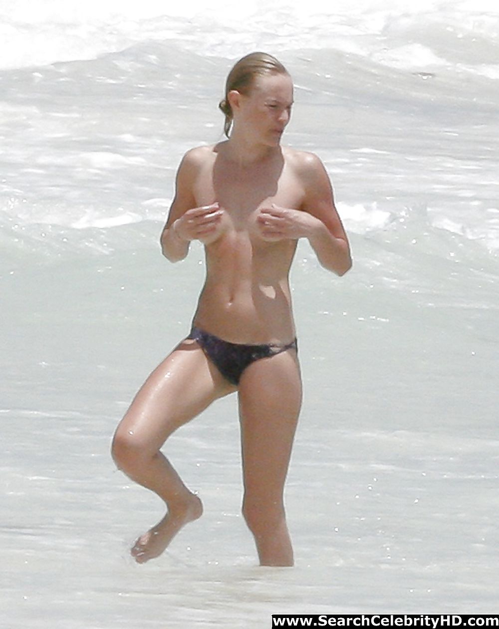 Kate Bosworth - Topless Bikini Candids in Cancun #16360810