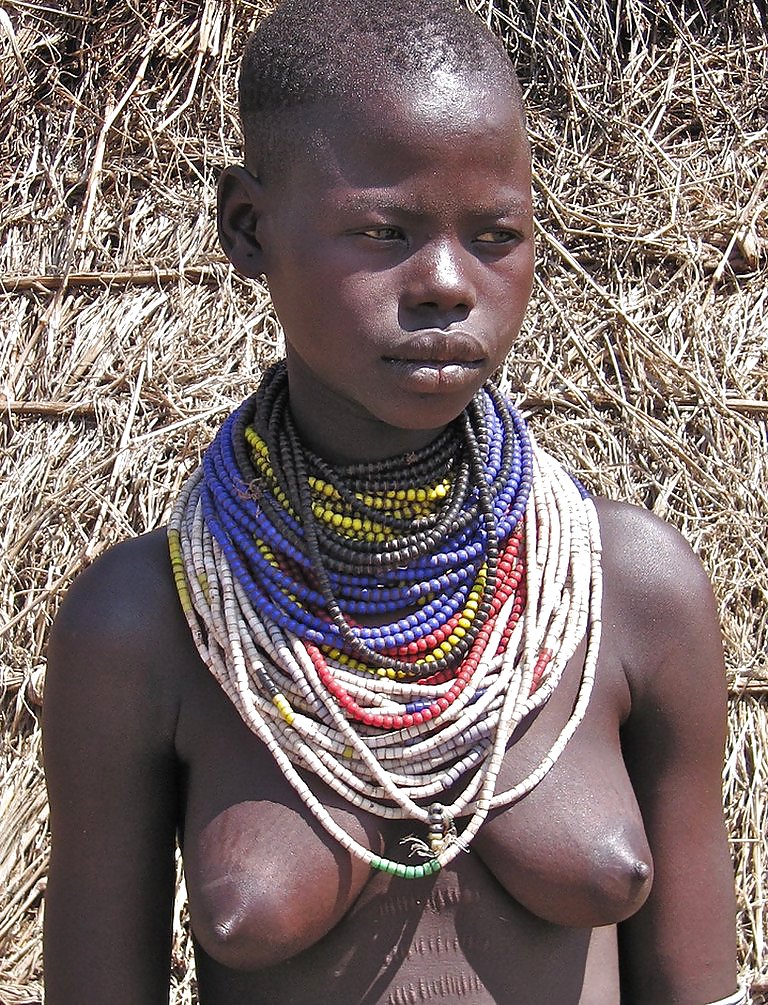 The Beauty of Africa Traditional Tribe Girls #16824426