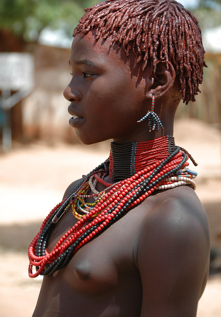 The Beauty of Africa Traditional Tribe Girls #16824441