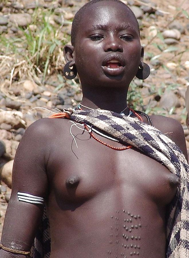 The Beauty of Africa Traditional Tribe Girls #16824486