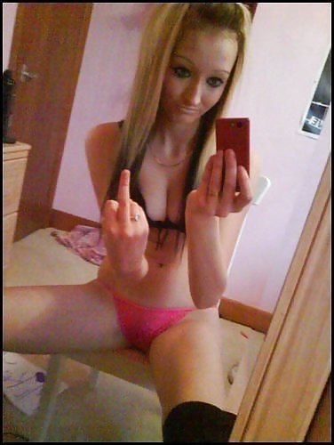 Me with blonde hair