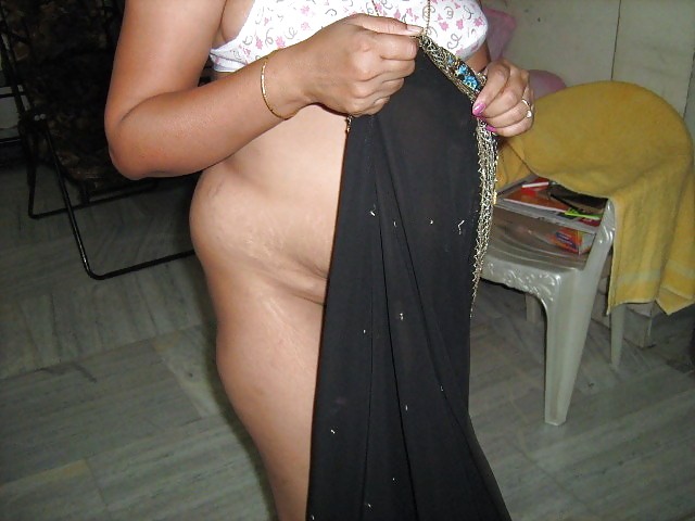 DESI AUNTY- SAREE WITHOUT FACE  #21923444