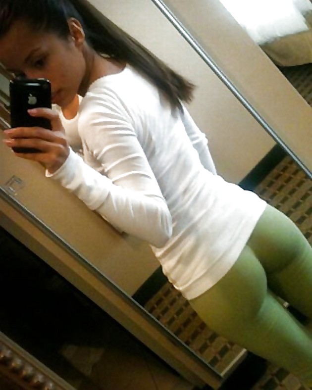 Ass in spandex #8989181