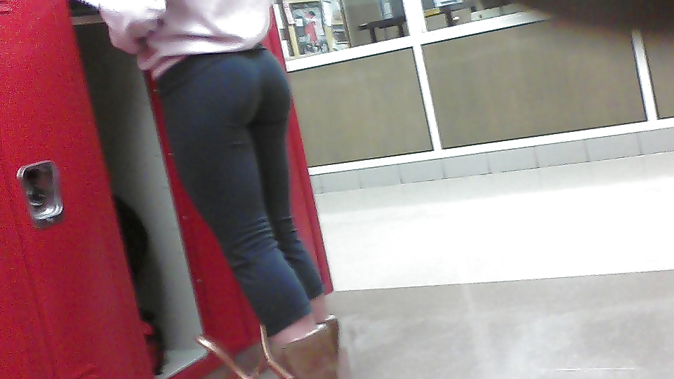 Ass in spandex #8989409