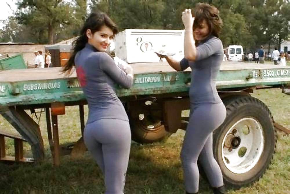 Ass in spandex #8989545