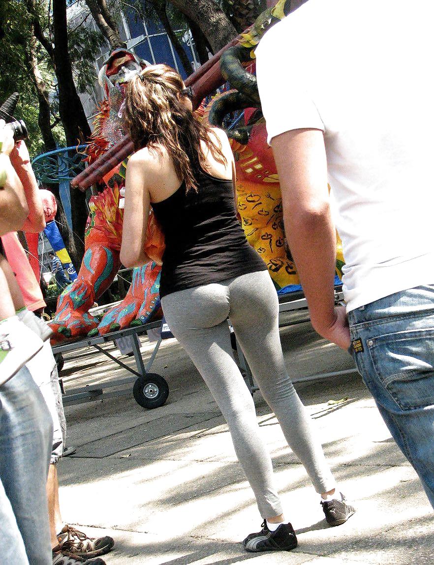 Ass in spandex #8989776